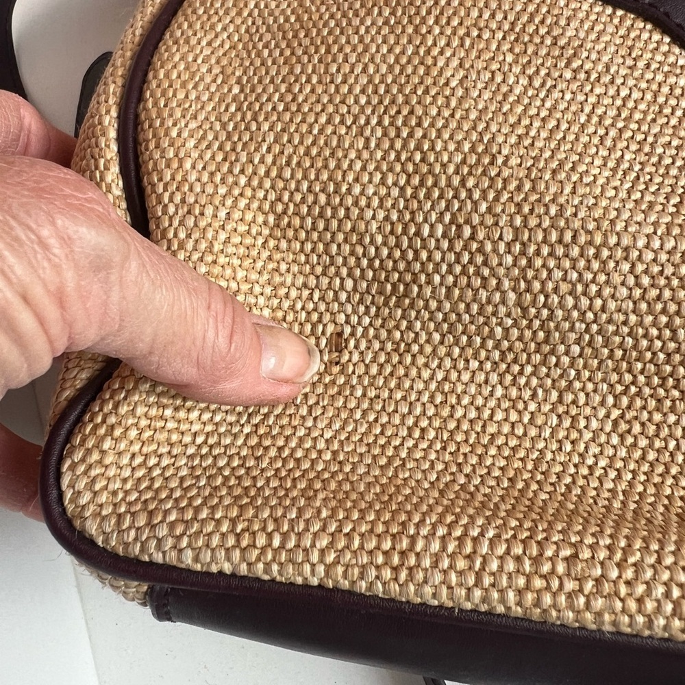 Etienne Aigner Tan and Brown Shoulder Bag - Picture 12 of 14